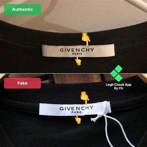 fake givenchy ahirt|false givenchy inscription.